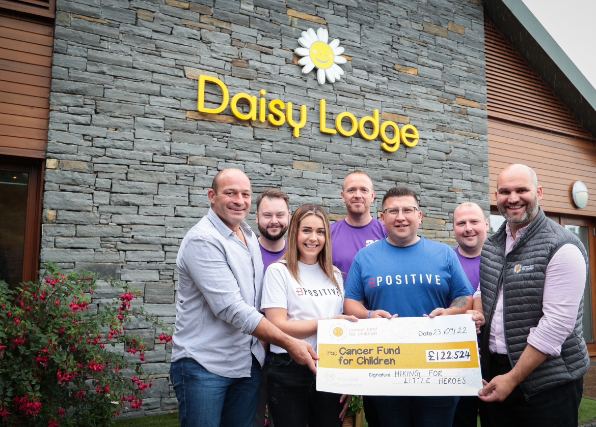 HIKING FOR LITTLE HEROES RAISES £122K FOR CANCER FUND FOR CHILDREN