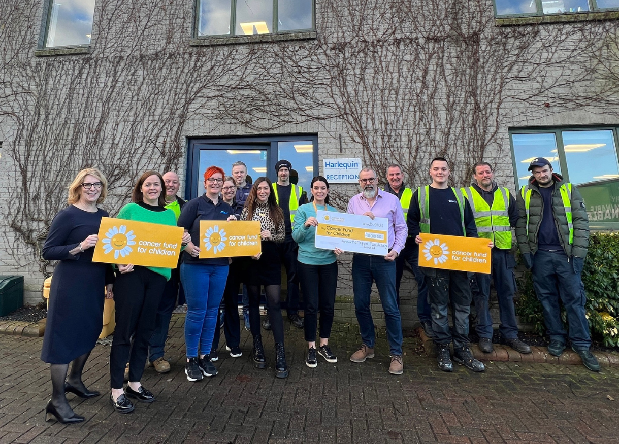 Manufacturing company raises £10,000 for children impacted by cancer