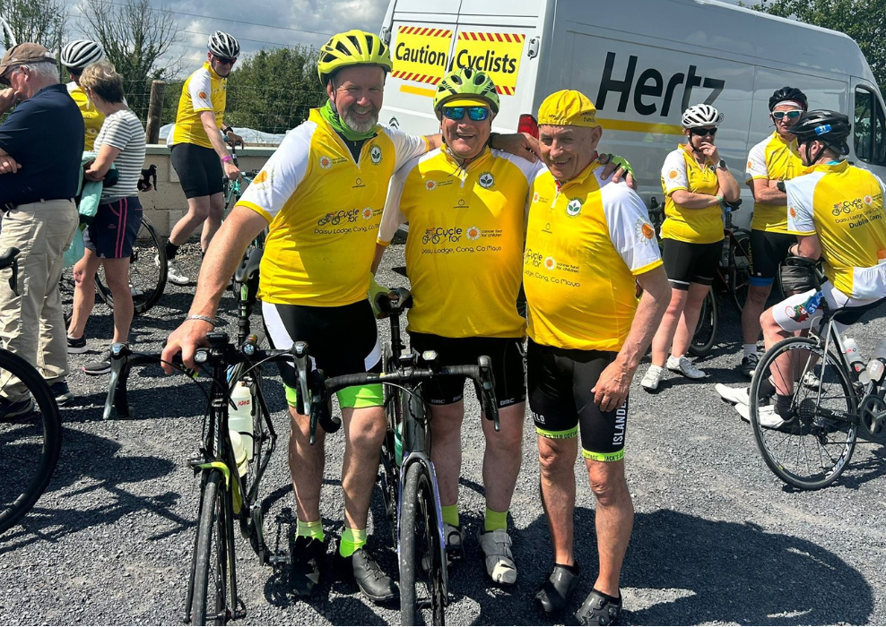 Dublin to Westport Cycle for Cancer Fund for Children