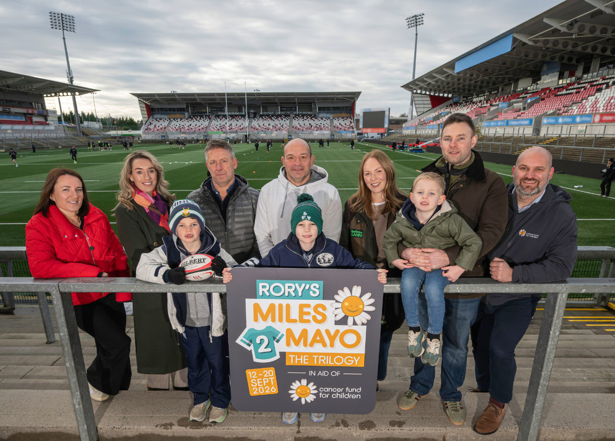 Rory Best takes on his third walking challenge for children with cancer